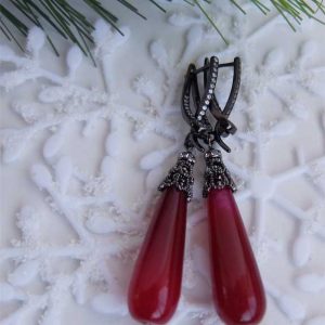 Серьги "Марсала"