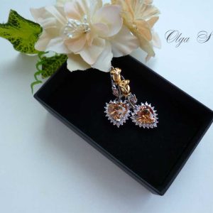 Серьги "Сердце"